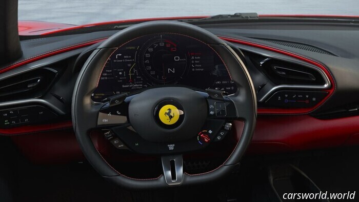 Ferrari Introduces Retrofit Physical Buttons for Owners Tired of Touch Controls | Carscoops